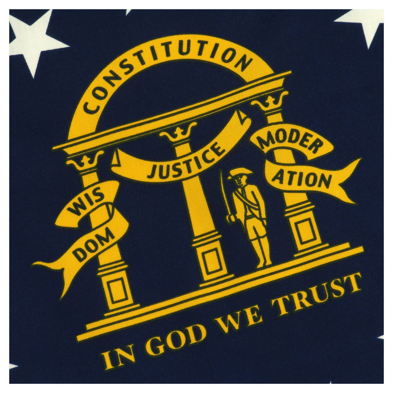 Georgia 3ft. x 5ft. Sewn Polyester Flag