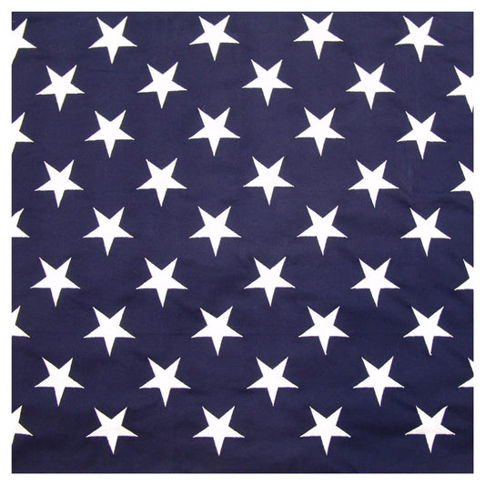 Online Stores, PA LLC American Flag 4ft x 6ft Cotton - Secondary Image - United States Flag Store Blue canton with white stars from an American flag