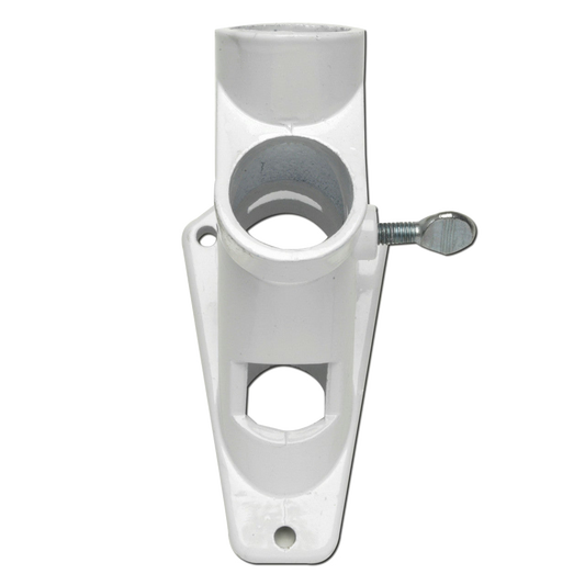 1in Cast Aluminum Bracket - White by Valley Forge