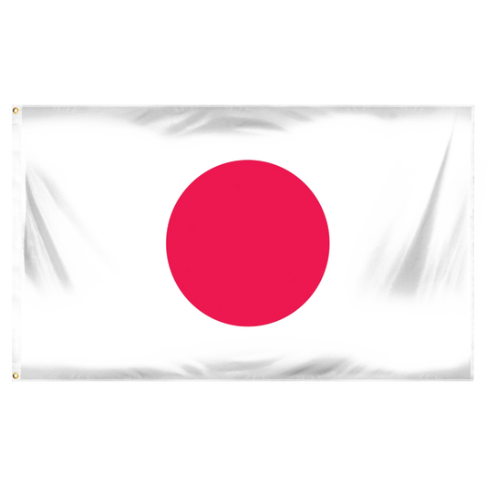 3ft x 5ft Japan Flag - Printed Polyester