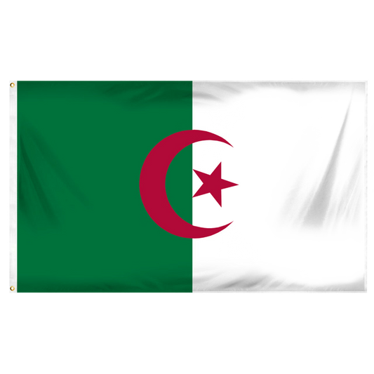 Algeria 3ft x 5ft Printed Polyester Flag