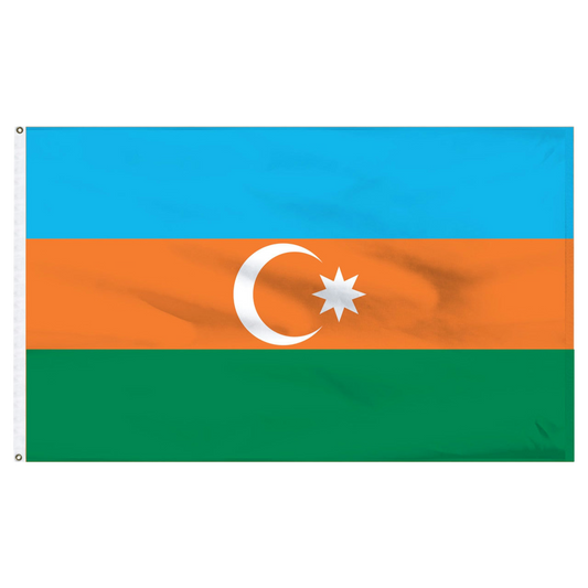 Azerbaijan flag.