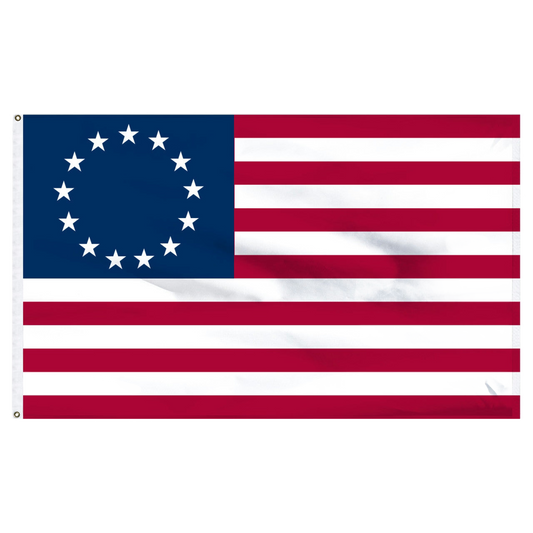 Betsy Ross flag 4ft x 6ft Printed Nylon Flag