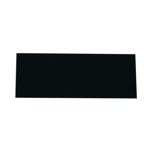 Blank Small Black Engraving Plate 1in x 2.5in