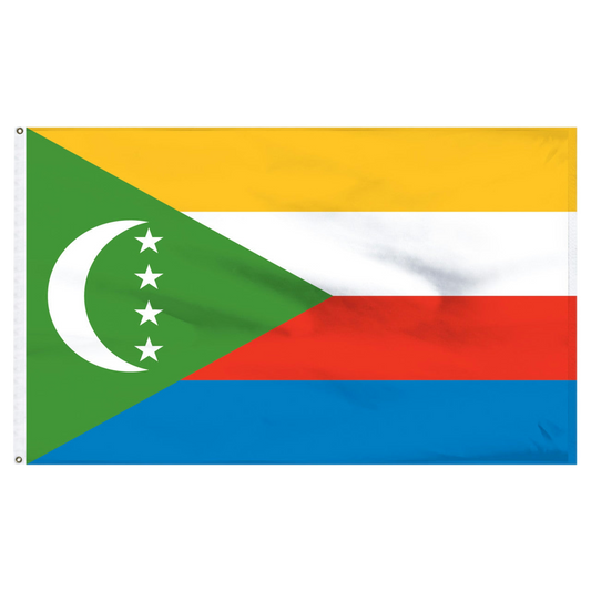 Comoros 2' x 3' Nylon Flag
