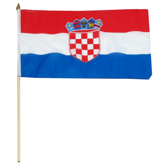 Croatia flag 12 x 18 inch