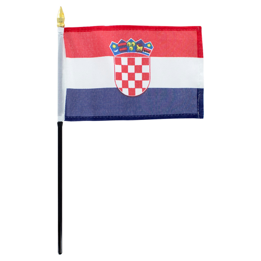 Croatia flag 4 x 6 inch