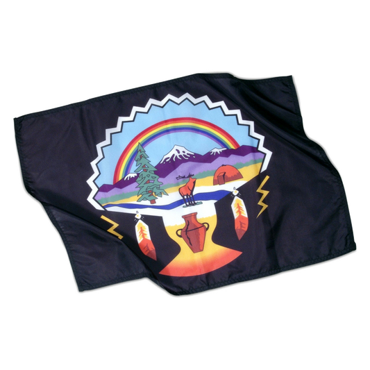 Single-Sided Digital Print Custom Nylon 2 x 3 ft. flag