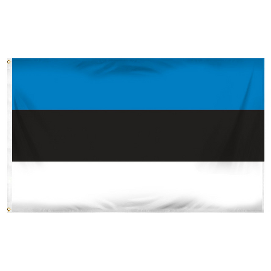 Estonia 3ft x 5ft polyester flag