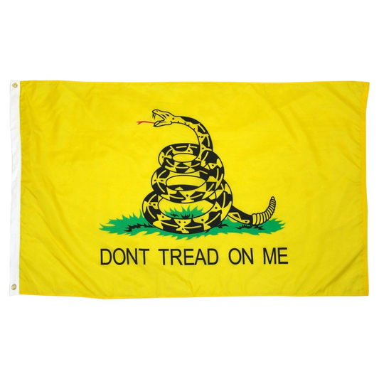 Gadsden 3ft x 5ft Nylon Flag - Don't Tread On Me