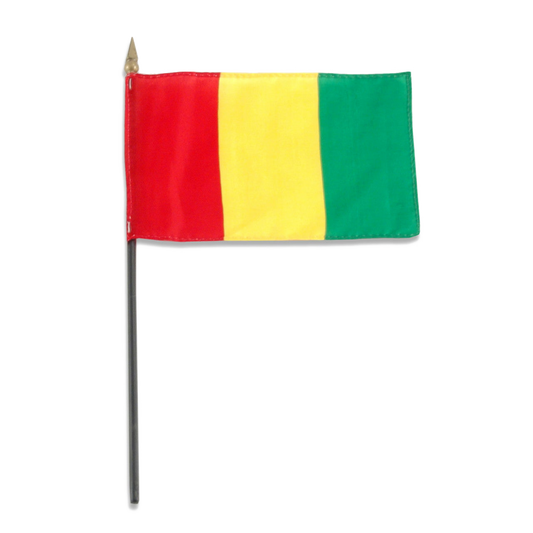 Guinea flag 4 x 6 inch
