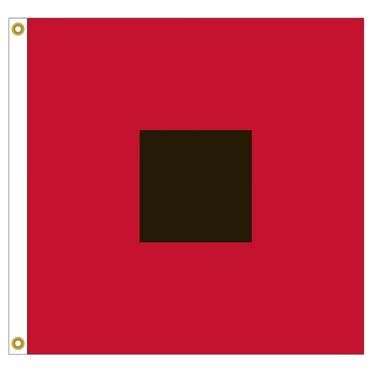 Hurricane Warning 36in x 36in Nylon Flag