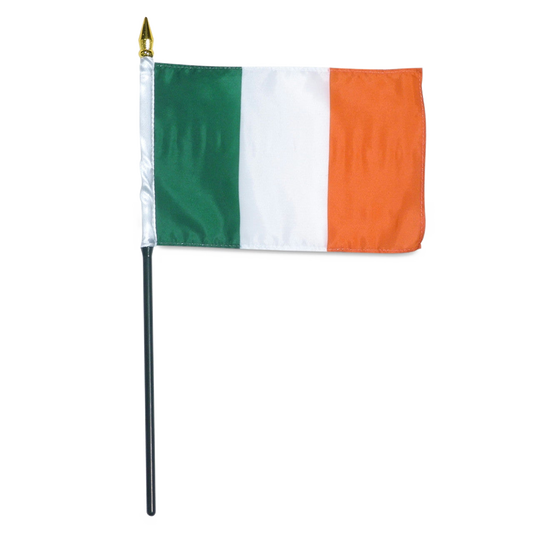 Ireland 4in x 6in Flag
