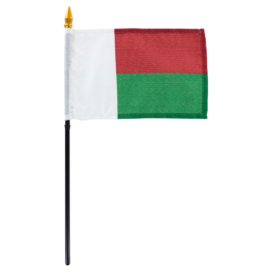 Madagascar flag 4 x 6 inch