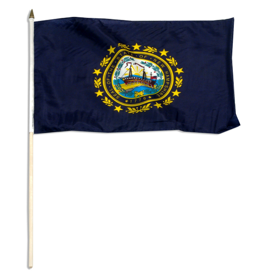 New Hampshire flag 12 x 18 inch