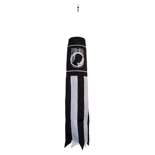 POW MIA Windsock - 6in x 40in