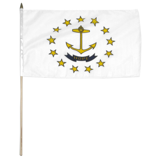 Rhode Island flag 12 x 18 inch