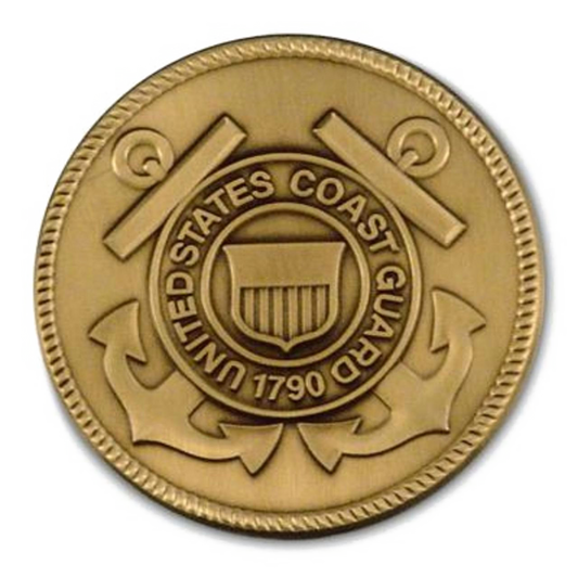Service Medallion - Coast Guard