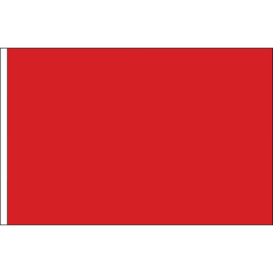 Solid Red flag