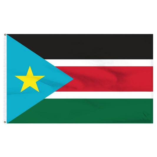 South Sudan Flag 3ft x 5ft Nylon Flag