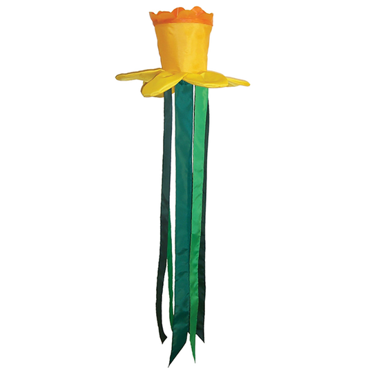 Spring Daffodil Floral Windtail - 40"