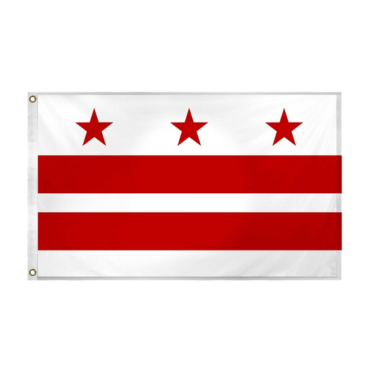 Super Tough Washington DC Outdoor Nylon Flag 3' x 5'