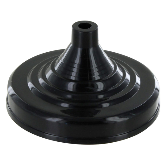 Black flagpole base