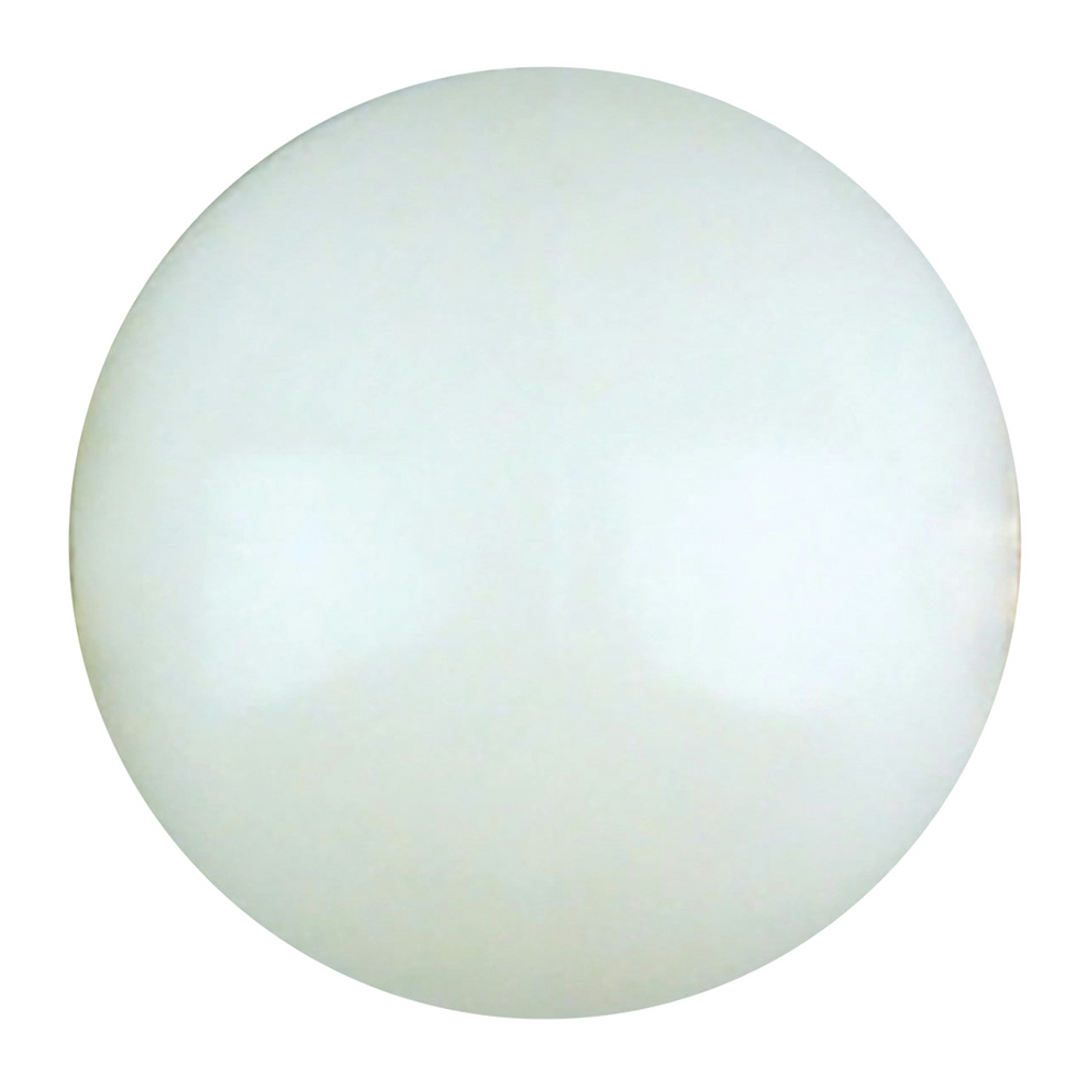 White nylon retainer ring ball
