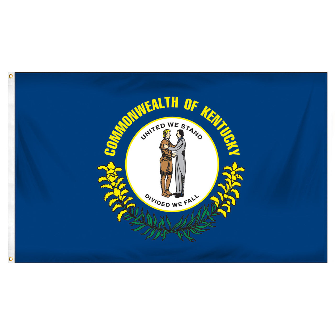 Kentucky 3ft x 5ft Spun Heavy Duty Polyester Flag