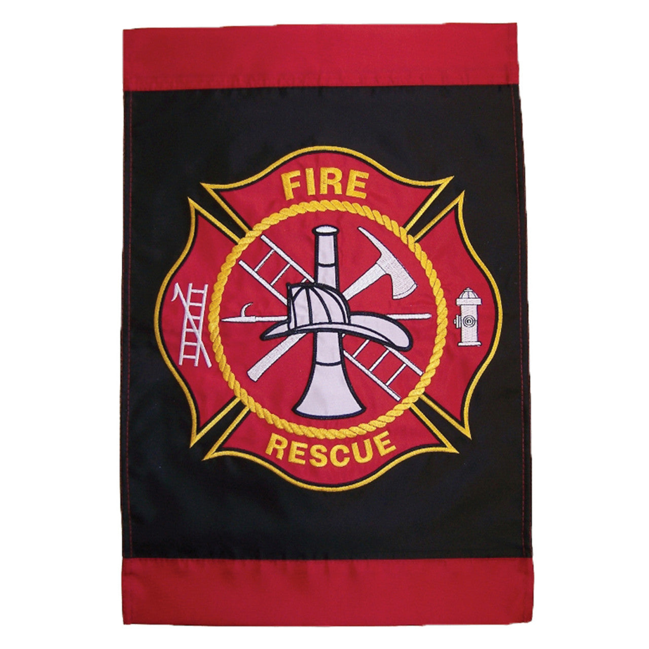 Fire Department Garden Flag - 12in x 18in