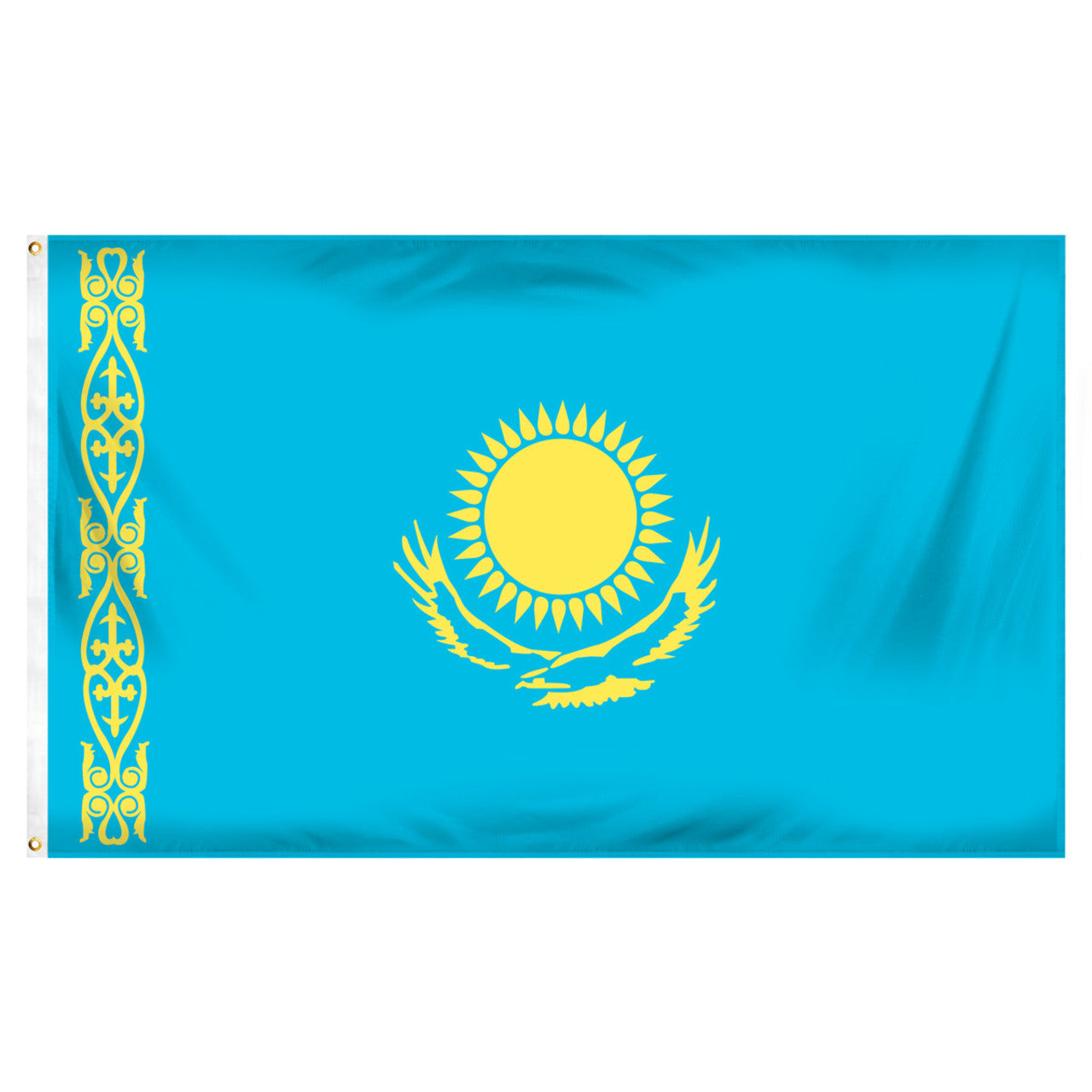 Kazakhstan 3ft x 5ft Printed Polyester Flag