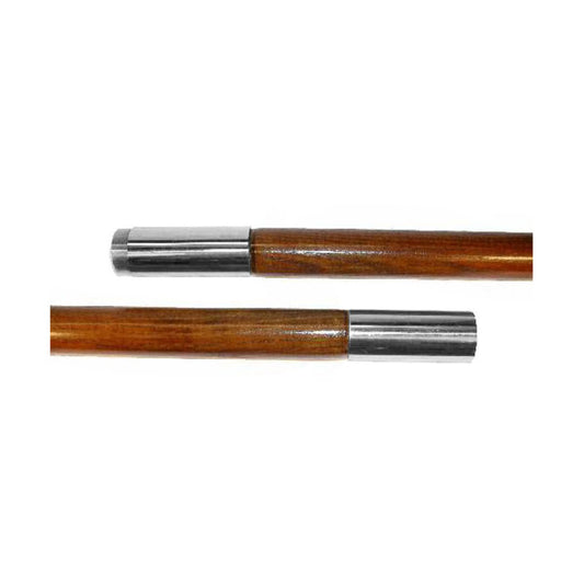 Super Tough 9ft Wood Two Piece Residential Flagpole - Mounting Accessories Included - Secondary Image - United States Flag Store Super Tough 9ft Wood Two Piece Residential Flagpole - Mounting Accessories Included