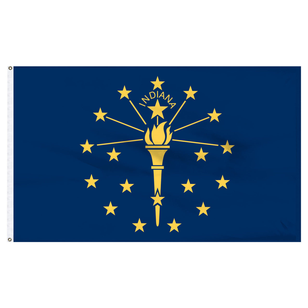 Indiana flag 2ft x 3ft Nylon