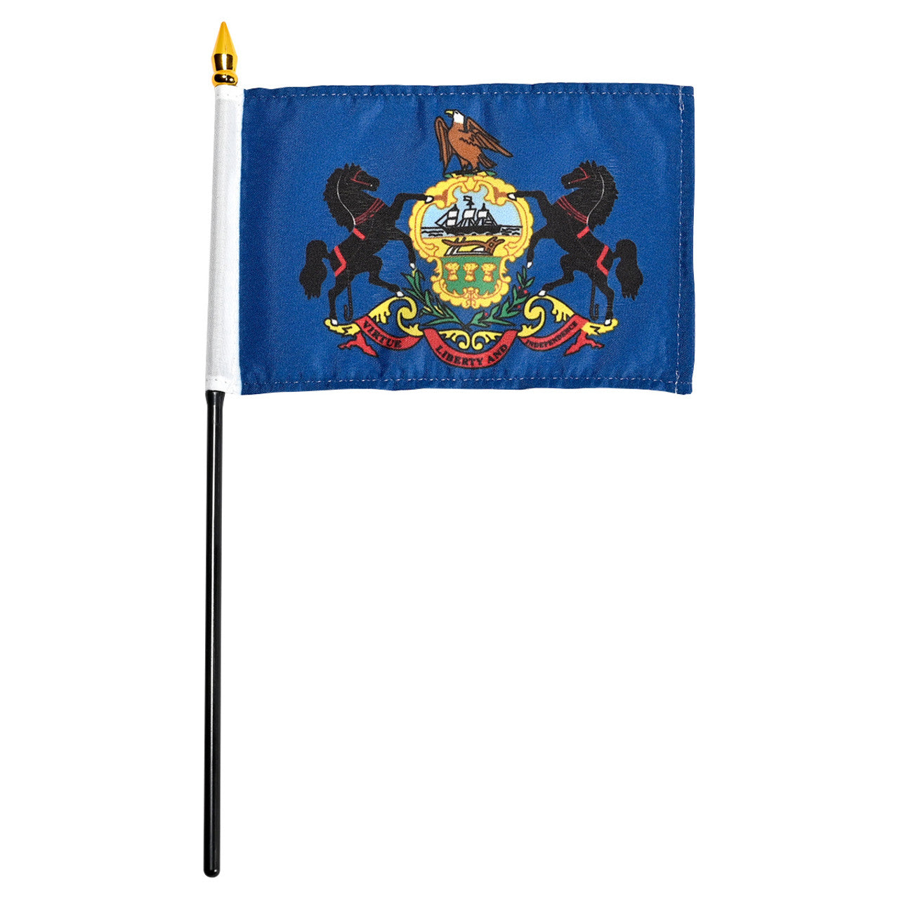 Pennsylvania flag 4 x 6 inch