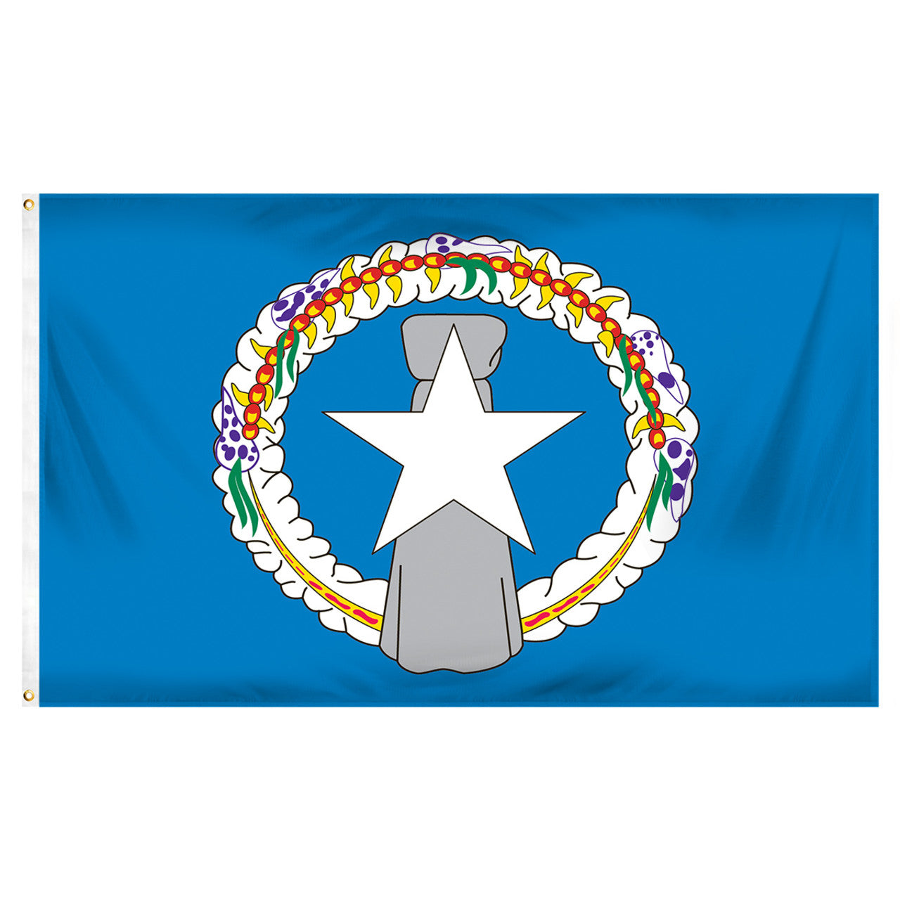 Northern Marianas Flag 3ft x 5ft Printed Polyester
