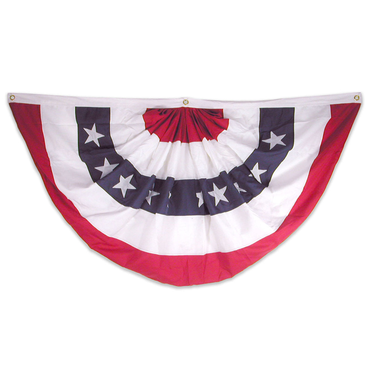 Super Tough Brand 5ft x 10ft Sewn Nylon Pleated Fan