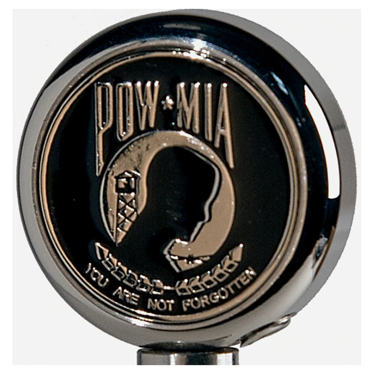 Motorcycle Flag Pole Decorative Topper - POW MIA
