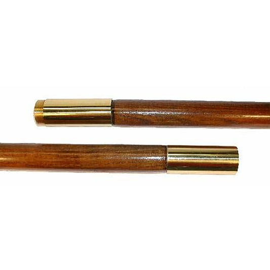 Super Tough 7ft Wood Two Piece Residential Flagpole - USA Made