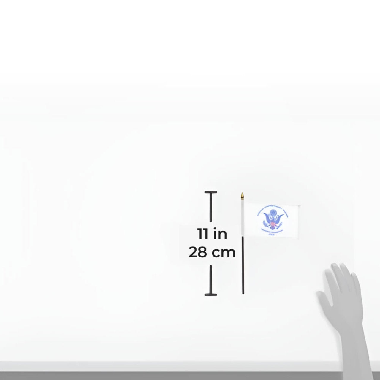 Coast Guard flag 4 x 6 inch