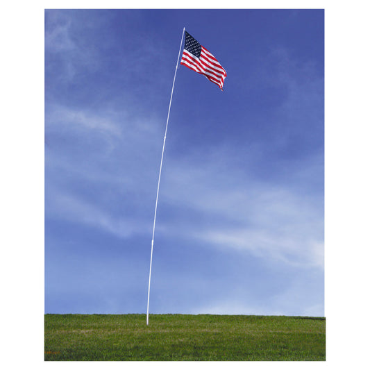 Super Tough 15ft Telescoping Residential Pole - Secondary Image - United States Flag Store Super Tough 15ft Telescoping Residential Pole