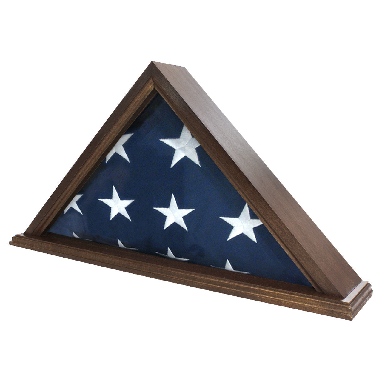 Roosevelt Burial Flag Display Case for 5' x 9.5' Flag