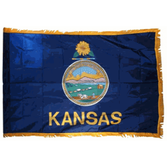 Kansas Flag 4 x 6 Feet Nylon
