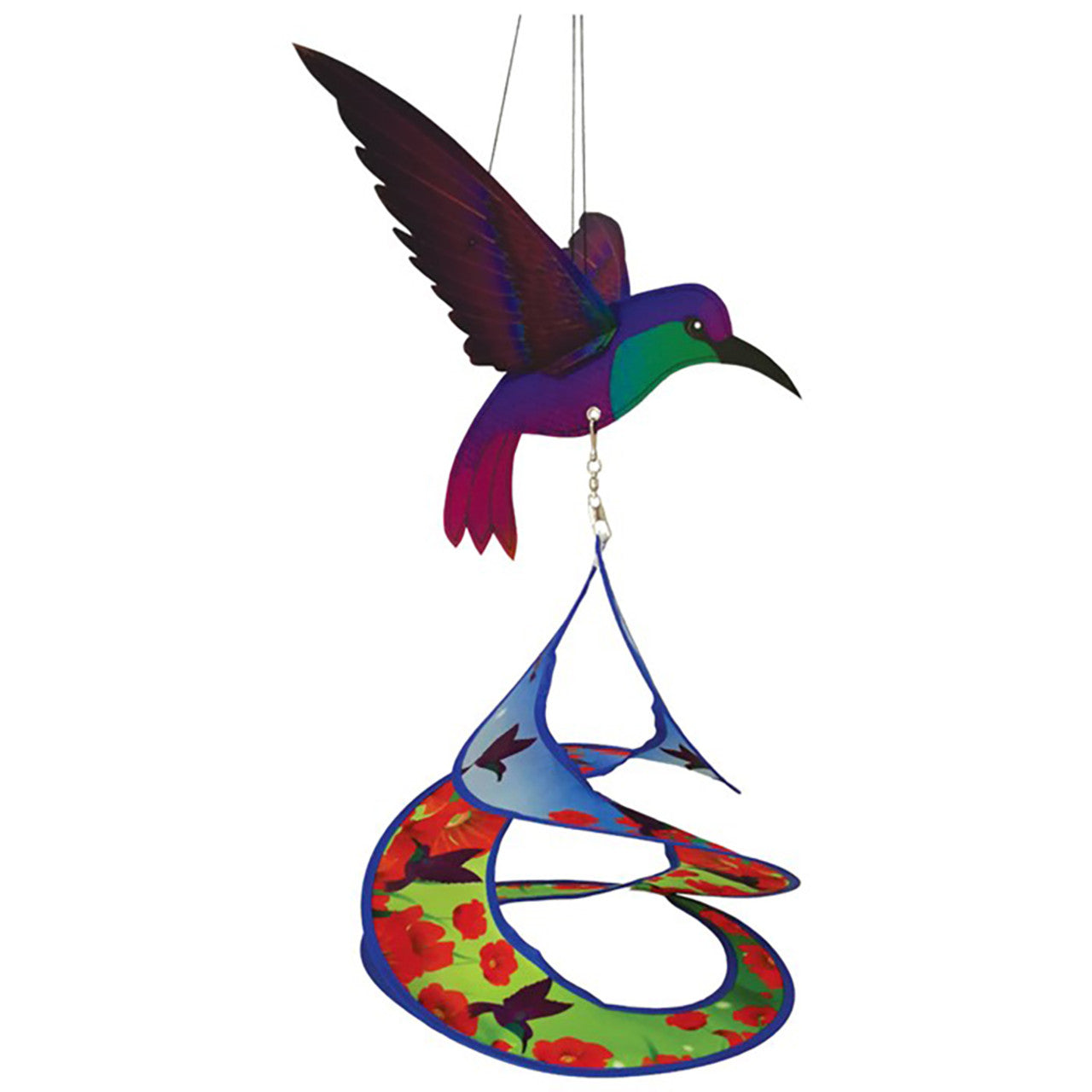 Hummingbird Theme Duet Hanging Decor - 28"
