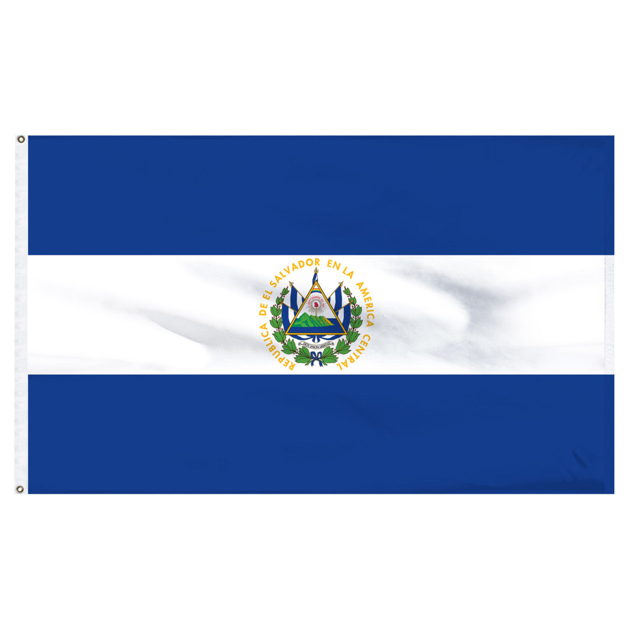 El Salvador Flag 4ft x 6ft Nylon