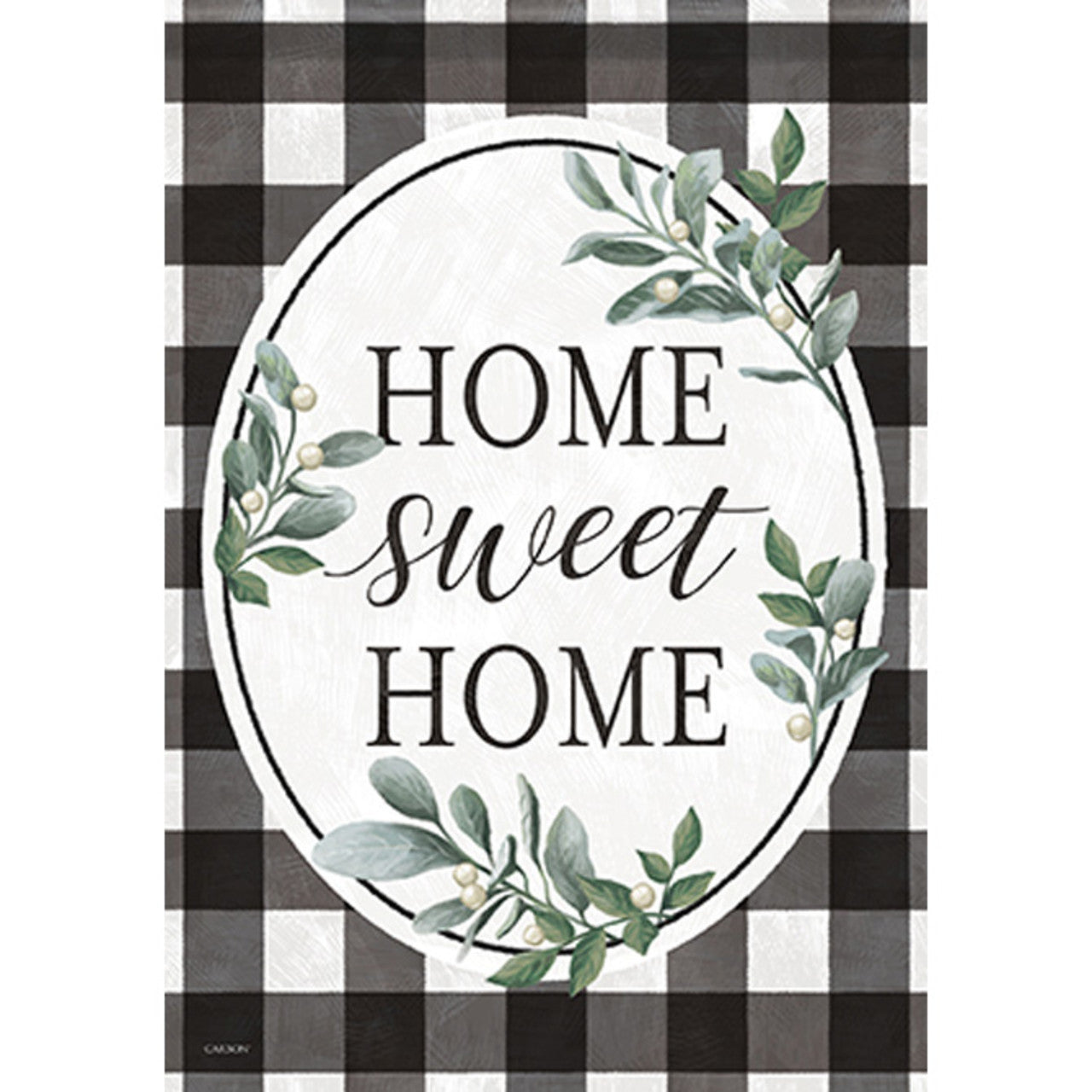 Carson Summer Garden Flag - Buffalo Check - 12.5in x 18in