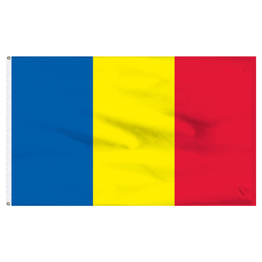 Romania Flag 3ft x 5ft Nylon - Secondary Image - United States Flag Store Romania Flag 3ft x 5ft Nylon