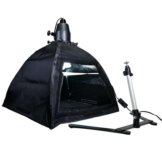 Soft Box Kit - Secondary Image - United States Flag Store Black soft box kit on a white background