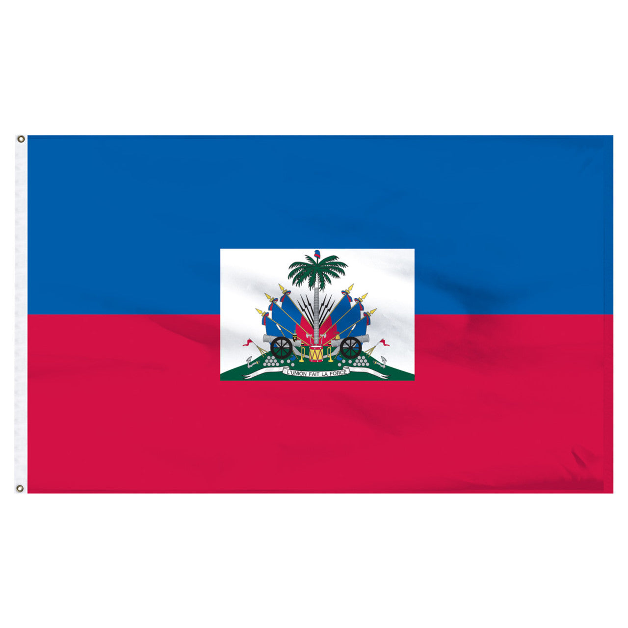 Haiti 6' x 10' Nylon Flag With Seal