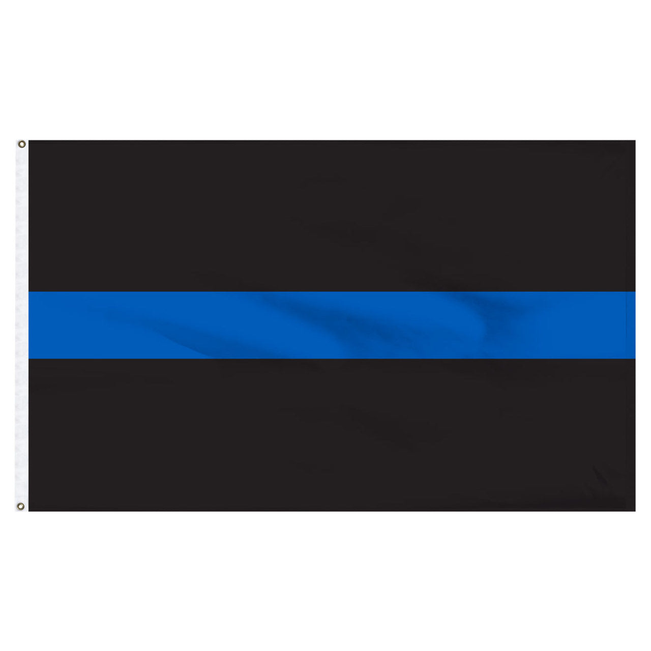 Thin Blue Line Flag 3ft x 5ft Nylon