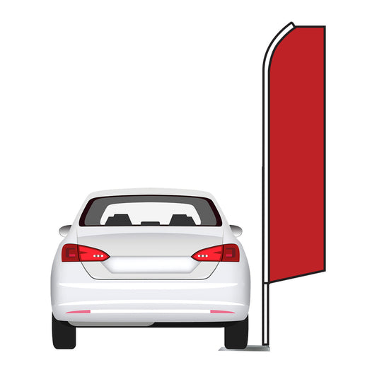 Swooper Pole Silver Tire Base - Secondary Image - United States Flag Store Swooper Pole Silver Tire Base